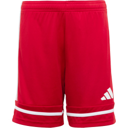 adidas Squadra 25 Fußballshorts Kinder JN5456 - team power red 2/team power red 2/white 140