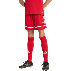 adidas Squadra 25 Fußballshorts Kinder JN5456 - team power red 2/team power red 2/white 140