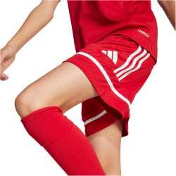 adidas Squadra 25 Fußballshorts Kinder JN5456 - team power red 2/team power red 2/white 140