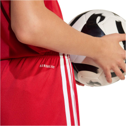 adidas Squadra 25 Fußballshorts Kinder JN5456 - team power red 2/team power red 2/white 140