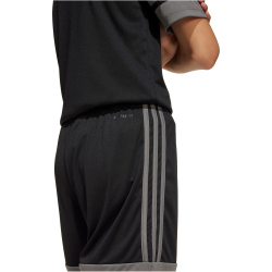 adidas Squadra 25 Fußballshorts Kinder JN4448 - black/team grey four/pure ruby 140