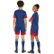 adidas Squadra 25 Fußballshorts Kinder JJ2428 - team navy blue 2/team power red 2 116