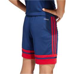 adidas Squadra 25 Fußballshorts Kinder JJ2428 - team navy blue 2/team power red 2 128
