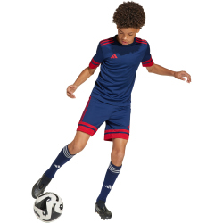 adidas Squadra 25 Fußballshorts Kinder JJ2428 - team navy blue 2/team power red 2 140