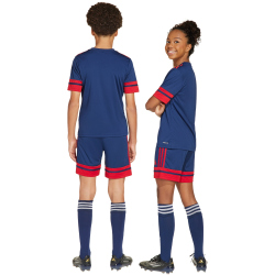 adidas Squadra 25 Fußballshorts Kinder JJ2428 - team navy blue 2/team power red 2 140