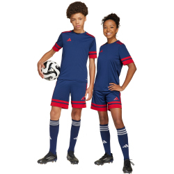 adidas Squadra 25 Fußballshorts Kinder JJ2428 - team navy blue 2/team power red 2 140