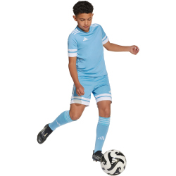 adidas Squadra 25 Fußballshorts Kinder JJ2426 - team light blue/white 128