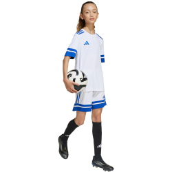 adidas Squadra 25 Fußballshorts Kinder JJ2425 - white/team royal blue 128