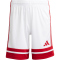adidas Squadra 25 Fußballshorts Kinder JJ2424 - white/team power red 2 116