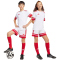 adidas Squadra 25 Fußballshorts Kinder JJ2424 - white/team power red 2 116