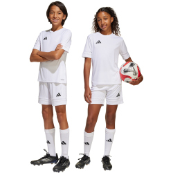 adidas Squadra 25 Fußballshorts Kinder JJ2423 - white/white/black 140