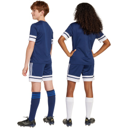 adidas Squadra 25 Fußballshorts Kinder JJ2418 - team navy blue 2/white 140