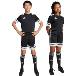 adidas Squadra 25 Fußballshorts Kinder JJ2417 - black/white 116