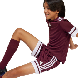 adidas Squadra 25 Fußballshorts Kinder JC8665 - team maroon 2/white 140