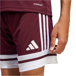 adidas Squadra 25 Fußballshorts Kinder JC8665 - team maroon 2/white 140