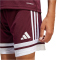 adidas Squadra 25 Fußballshorts Kinder JC8665 - team maroon 2/white 140