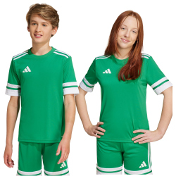 adidas Squadra 25 Fußballtrikot Kinder JN7486 - team green/white 128