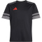 adidas Squadra 25 Fußballtrikot Kinder JN4449 - black/team grey four/pure ruby 128