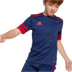 adidas Squadra 25 Fußballtrikot Kinder JJ2415 - team navy blue 2/team power red 2 128