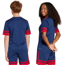 adidas Squadra 25 Fußballtrikot Kinder JJ2415 - team navy blue 2/team power red 2 128