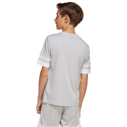 adidas Squadra 25 Fußballtrikot Kinder JJ0061 - team light grey/white 128
