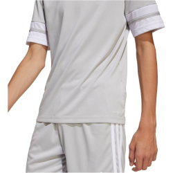 adidas Squadra 25 Fußballtrikot Kinder JJ0061 - team light grey/white 128