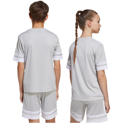 adidas Squadra 25 Fußballtrikot Kinder JJ0061 - team light grey/white 128