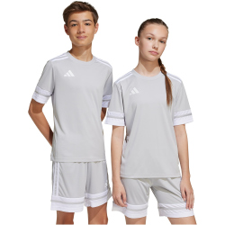 adidas Squadra 25 Fußballtrikot Kinder JJ0061 - team light grey/white 128