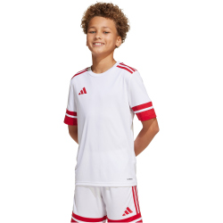 adidas Squadra 25 Fußballtrikot Kinder JJ0059 - white/team power red 2 128