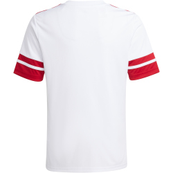 adidas Squadra 25 Fußballtrikot Kinder JJ0059 - white/team power red 2 128