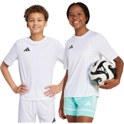 adidas Squadra 25 Fußballtrikot Kinder JJ0058 - white/white/black 128