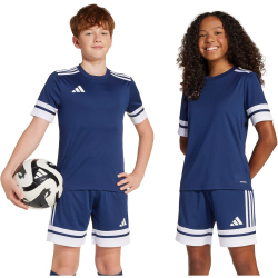 adidas Squadra 25 Fußballtrikot Kinder JJ0053 - team navy blue 2/white 128