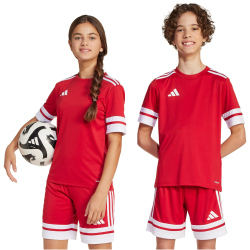 adidas Squadra 25 Fußballtrikot Kinder JJ0051 - team power red 2/white 128