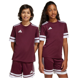 adidas Squadra 25 Fußballtrikot Kinder JC8667 - team maroon 2/white 116