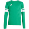 adidas Squadra 25 langarm Fußballtrikot Kinder JN7491 - team green/white 116