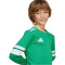 adidas Squadra 25 langarm Fußballtrikot Kinder JN7491 - team green/white 116