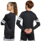 adidas Squadra 25 langarm Fußballtrikot Kinder JJ0047 - black/white 116