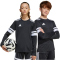 adidas Squadra 25 langarm Fußballtrikot Kinder JJ0047 - black/white 116