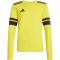 adidas Squadra 25 langarm Fußballtrikot Kinder JJ0043 - team yellow/black 116