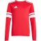 adidas Squadra 25 langarm Fußballtrikot Kinder JJ0041 - team power red 2/white 116
