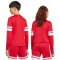 adidas Squadra 25 langarm Fußballtrikot Kinder JJ0041 - team power red 2/white 116