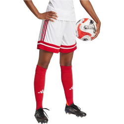 adidas Squadra 25 Fußballshorts Damen JJ0020 - white/team power red 2 S