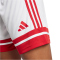 adidas Squadra 25 Fußballshorts Damen JJ0020 - white/team power red 2 S