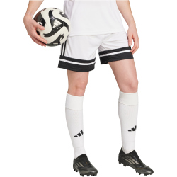 adidas Squadra 25 Fußballshorts Damen JJ0018 - white/black S