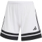 adidas Squadra 25 Fußballshorts Damen JJ0018 - white/black S