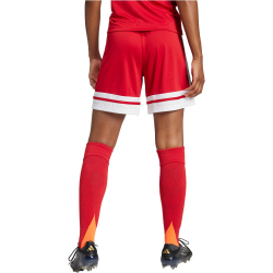 adidas Squadra 25 Fußballshorts Damen JJ0011 - team power red 2/white S