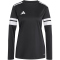 adidas Squadra 25 langarm Fußballtrikot Damen JJ0007 - black/white XS