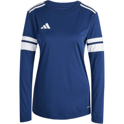 adidas Squadra 25 langarm Fußballtrikot Damen JJ0005 - team navy blue 2/white XS
