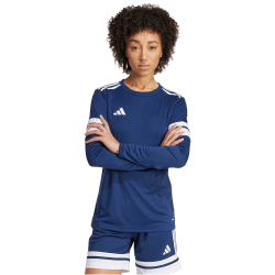adidas Squadra 25 langarm Fußballtrikot Damen JJ0005 - team navy blue 2/white XS