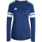 adidas Squadra 25 langarm Fußballtrikot Damen JJ0005 - team navy blue 2/white XS